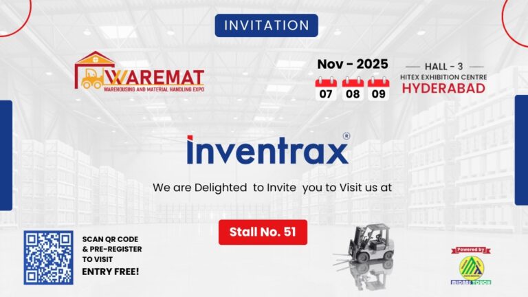 Inventrax to Exhibit at WAREMAT 2025 – Showcasing the Future of Smart Warehousing